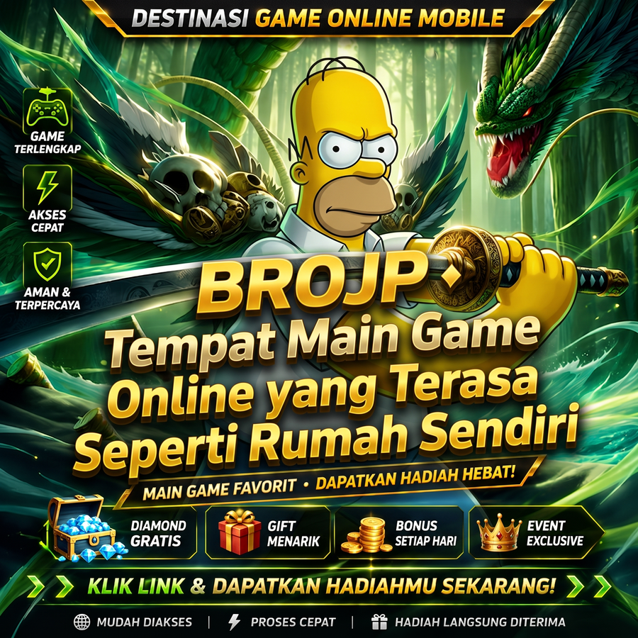 BROJP · Tempat Main Game Online yang Terasa Seperti Rumah Sendiri